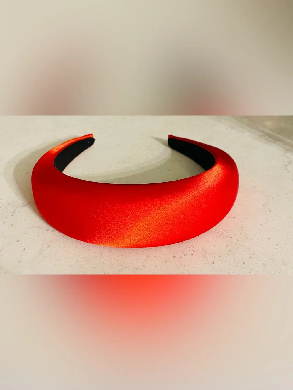 Red Padded Headband - Women Accessories